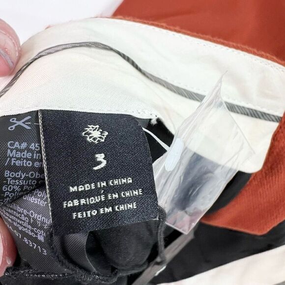 Scotch & Soda Maison Scotch Women's 8 Wool Blend Pants in Burnt Sienna New - Picture 6 of 11